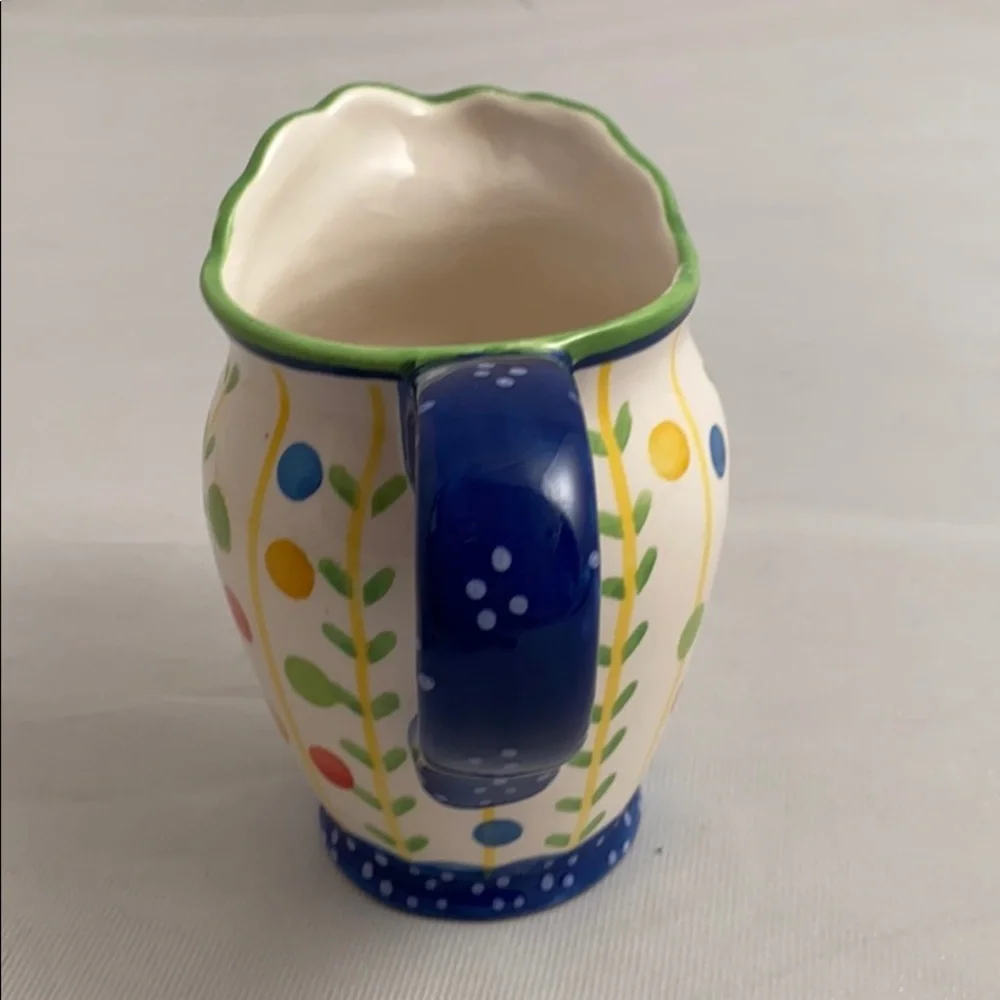 Kimberly Hodges Cupcakes and Cartwheels multicolor creamer
